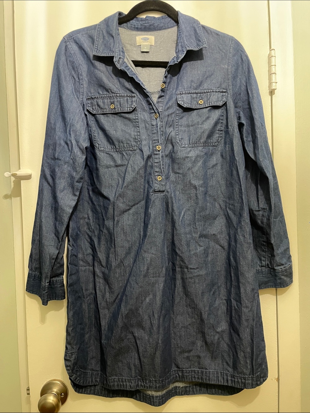 Long Sleeve Denim Dress